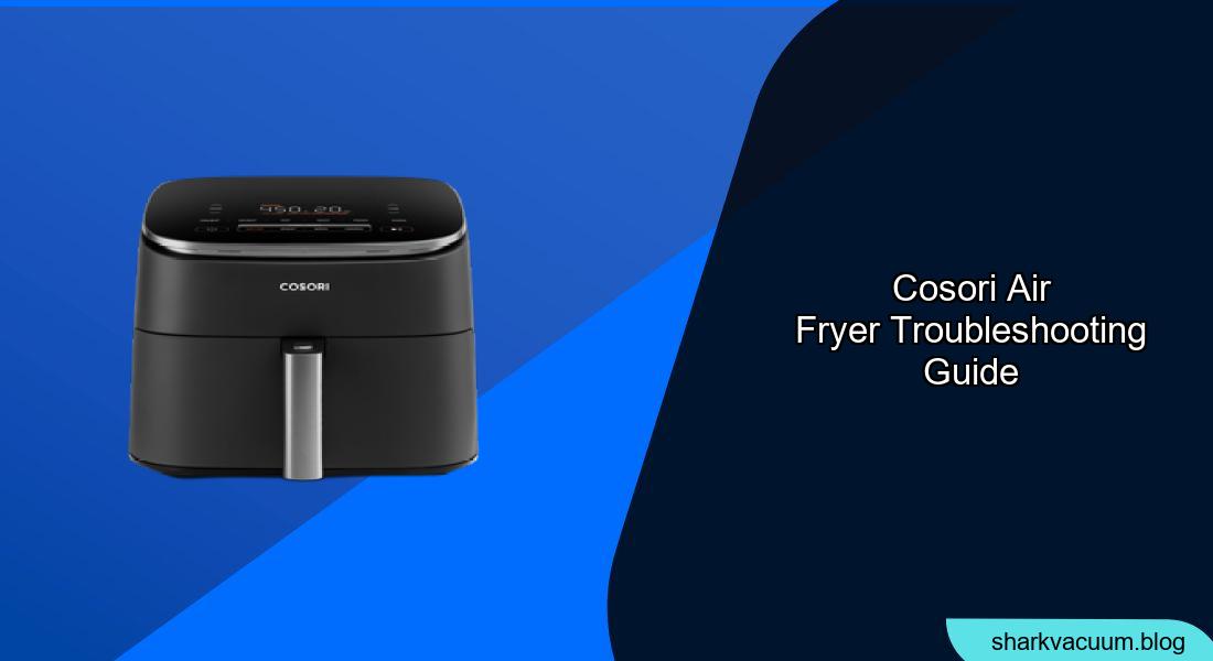 Cosori air fryer toaster oven troubleshooting guide common issues