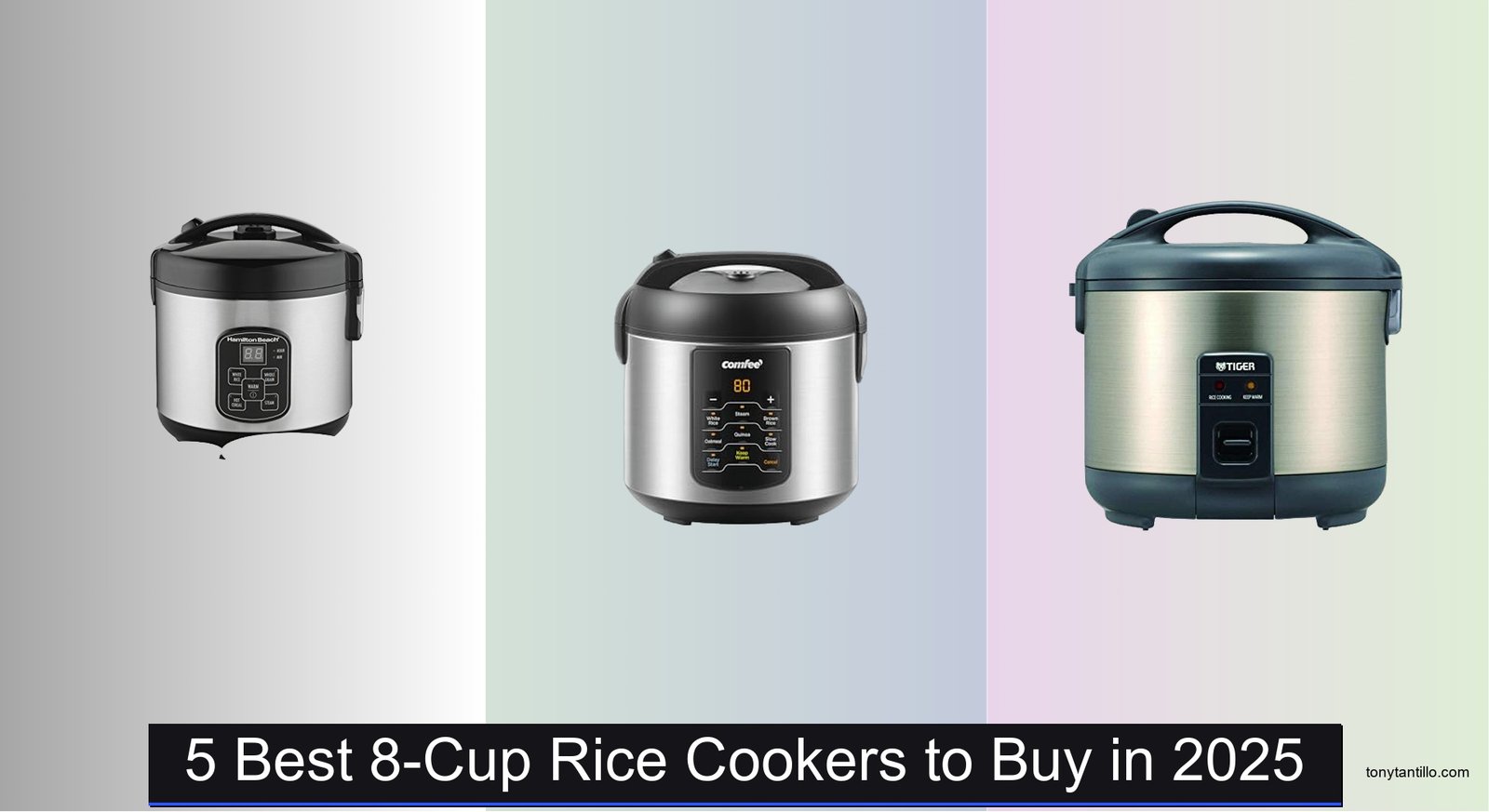 5 Best 8-Cup Rice Cookers to Buy in 2026