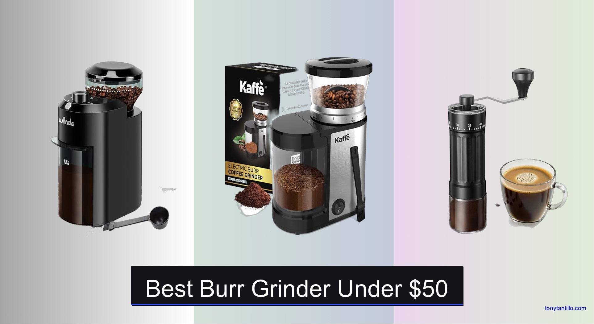 【Sliver】KINGrinder K6 Manual Hand Coffee Grinder with ... - Amazon - Best Burr Grinder For French Press Coffee