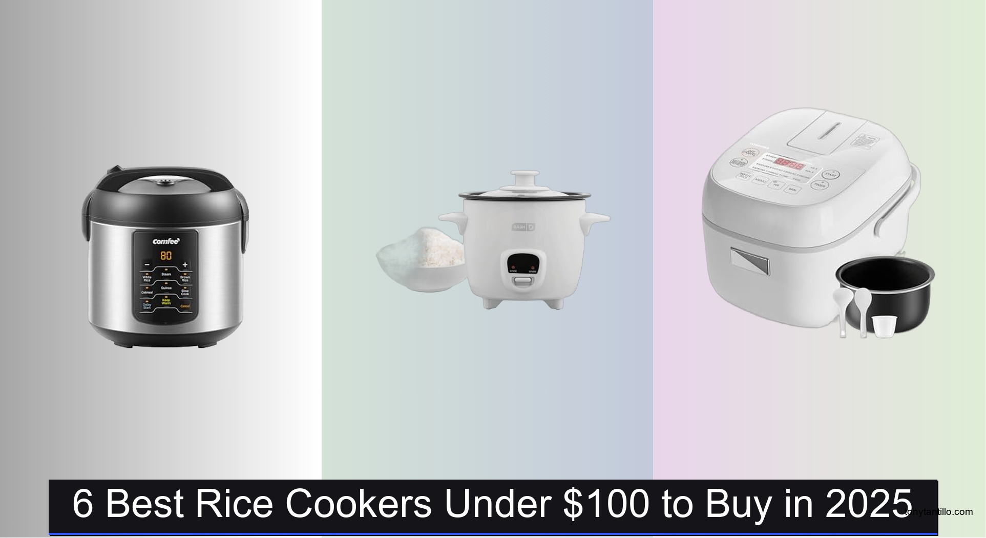 6 Best Rice Cookers Under $100 to Buy in 2025