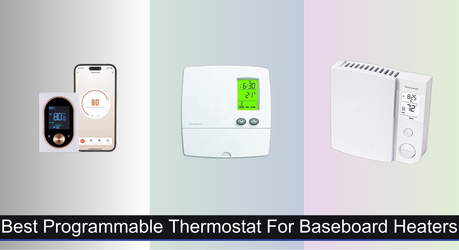 Beautiful view of Smart Thermostat Baseboard Heating System Design