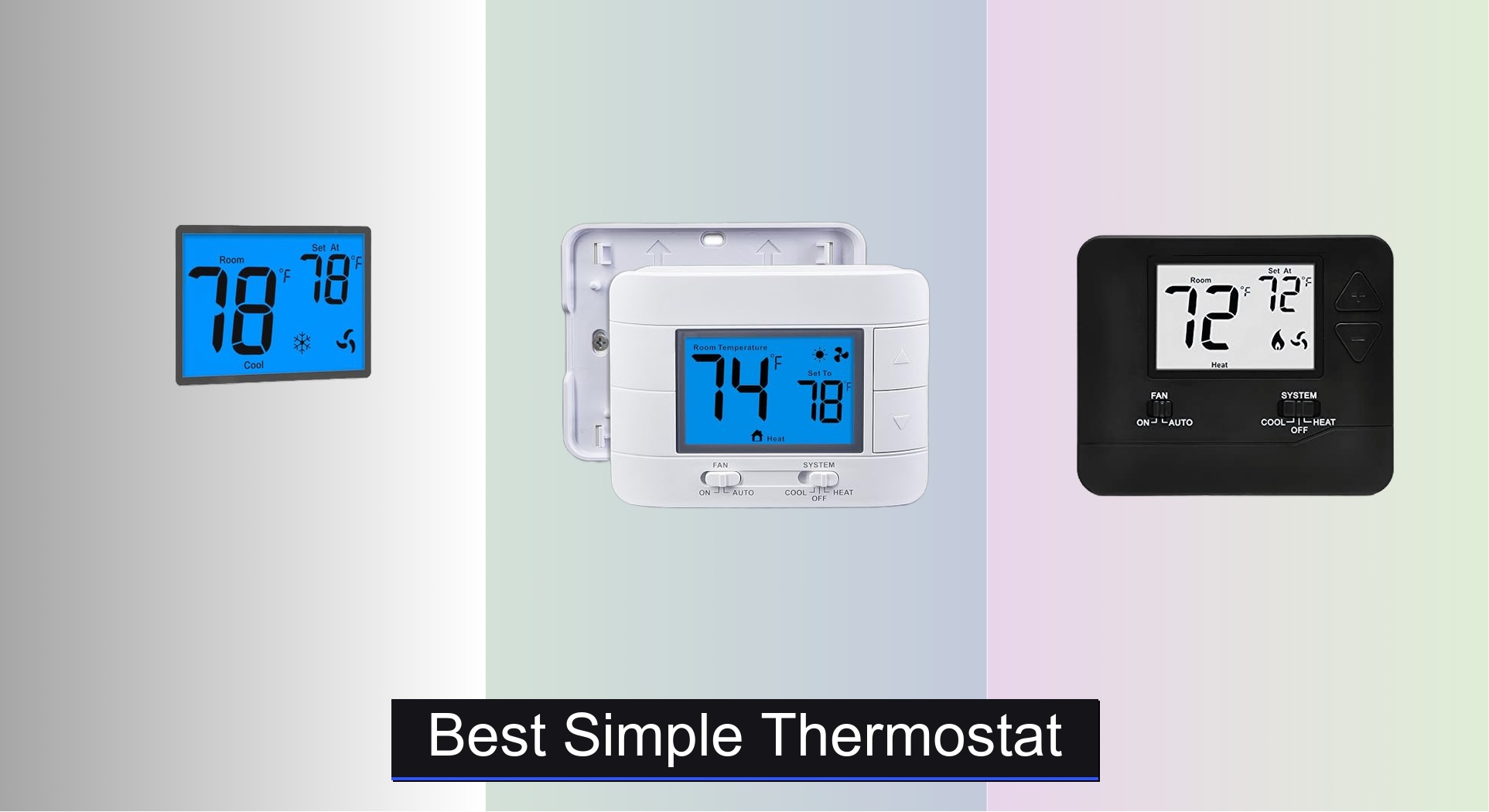 6 Best Simple Thermostats to Buy in 2026