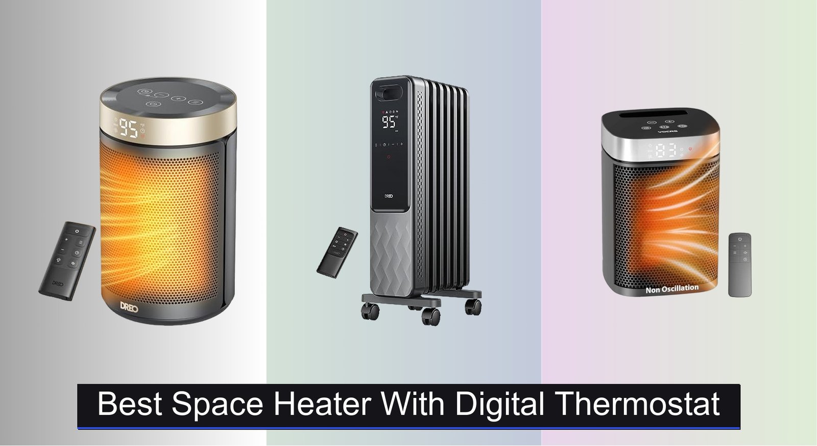 7 Best Space Heaters with Digital Thermostat for 2026
