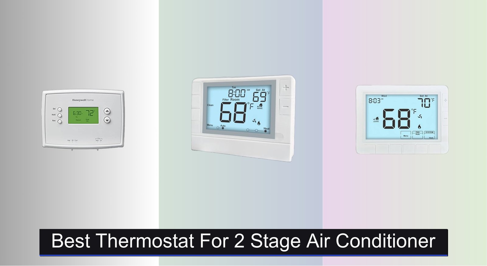 6 Best Thermostats for 2 Stage Air Conditioners of 2026
