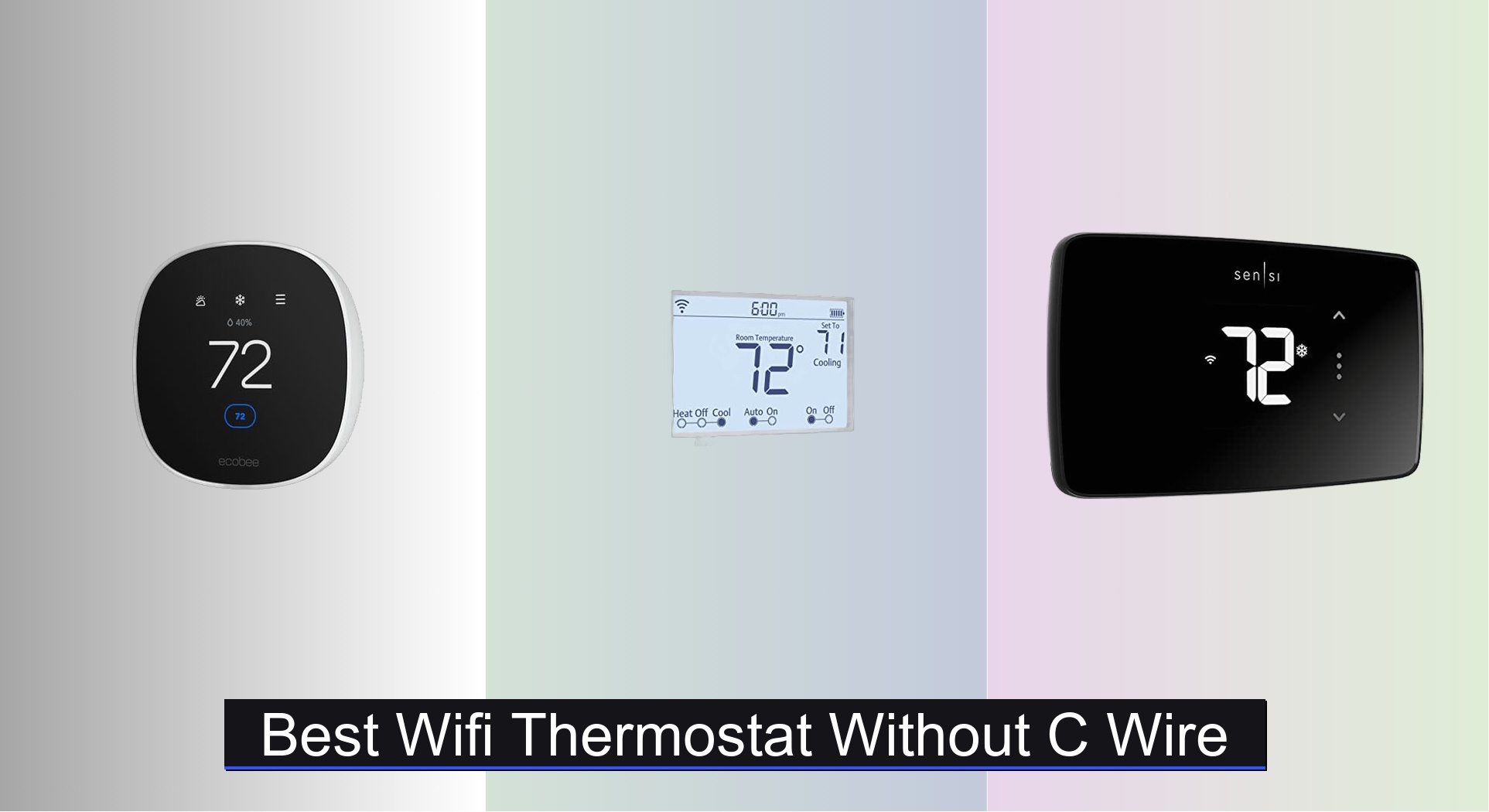 5 Best WiFi Thermostats Without C Wire 2025