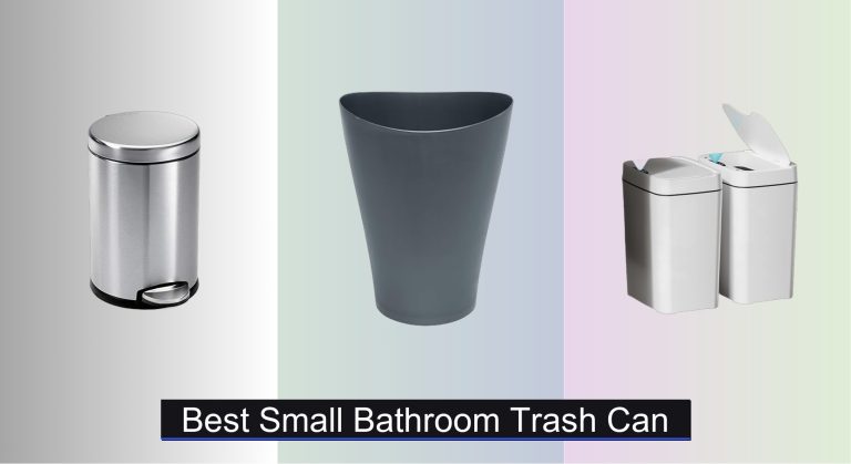 best small bathroom trash can: top picks for compact spaces