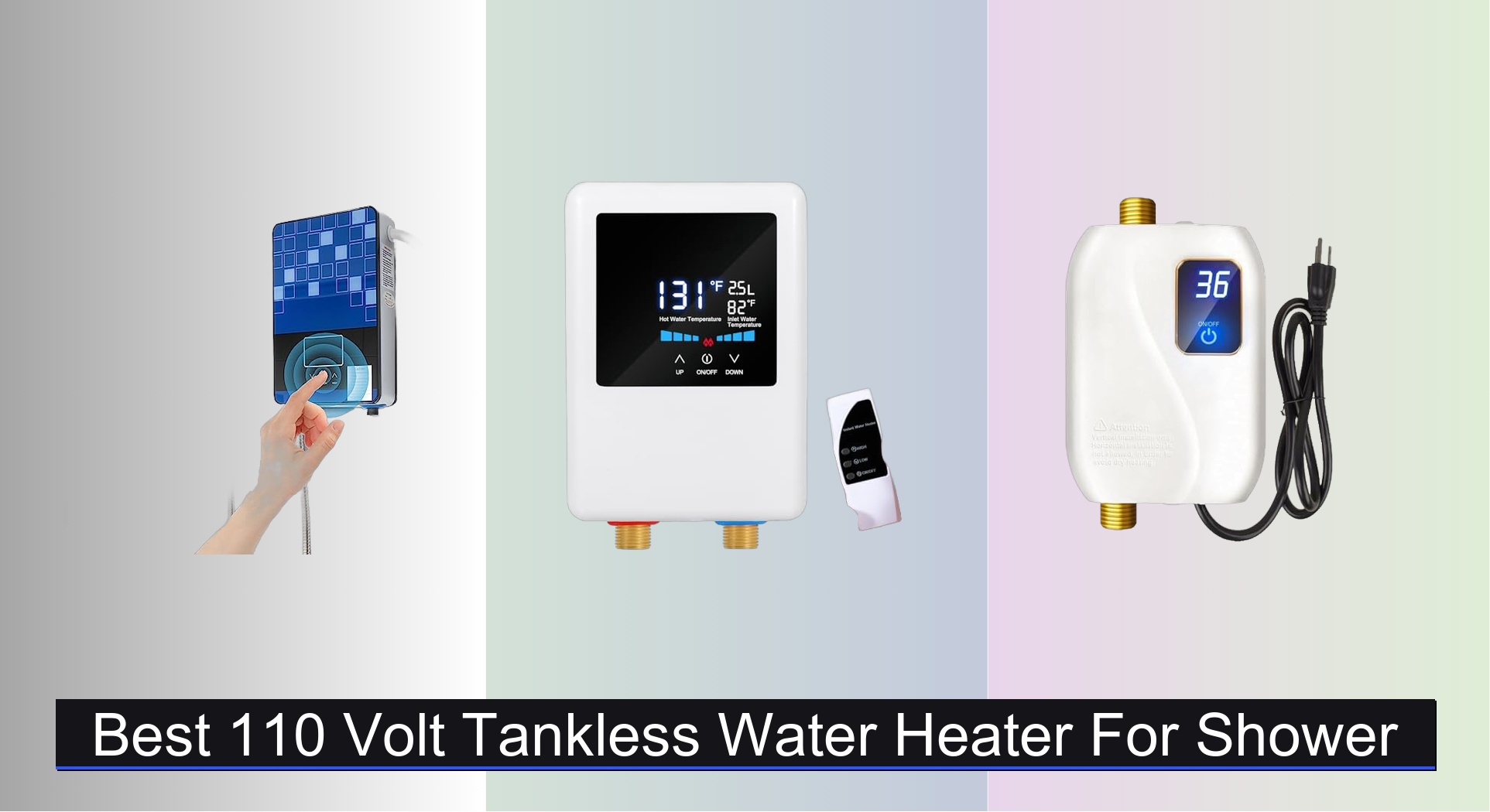 Best 110 Volt Tankless Water Heater For Shower