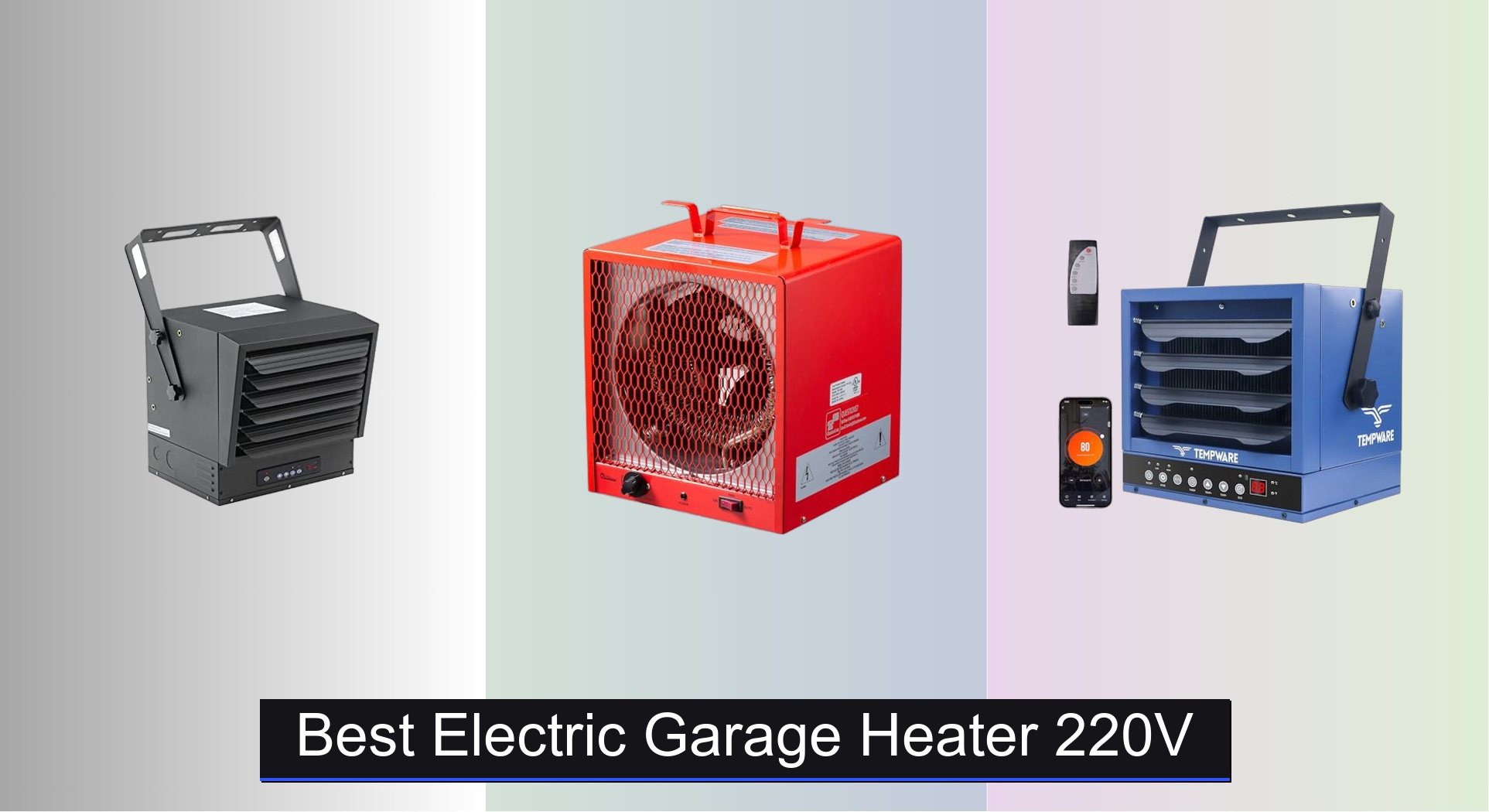 7 Best Electric Garage Heaters 220V of 2025