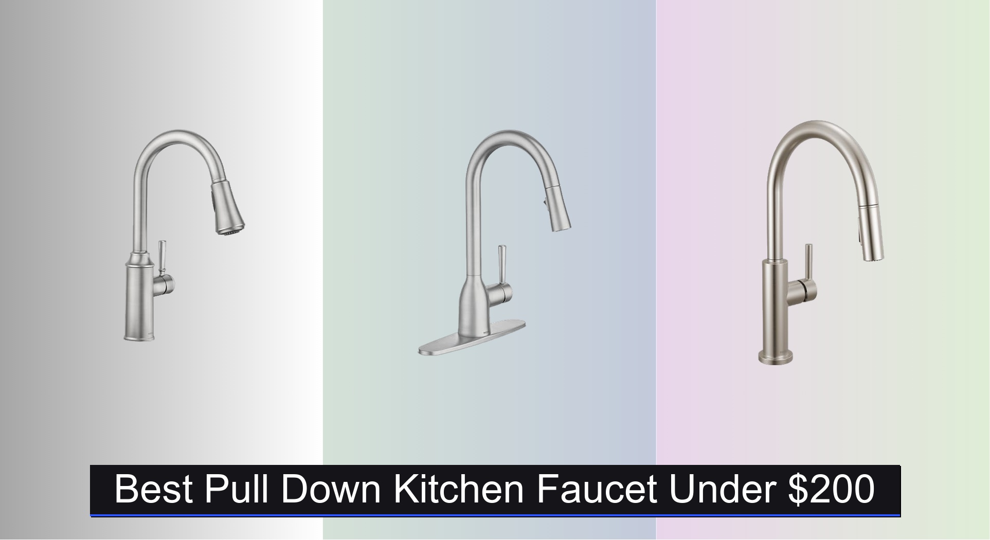 8 Best Pull Down Kitchen Faucets Under $200 (2026)