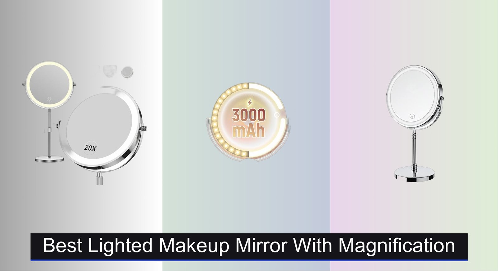 9 Best Lighted Makeup Mirrors with Magnification 2026