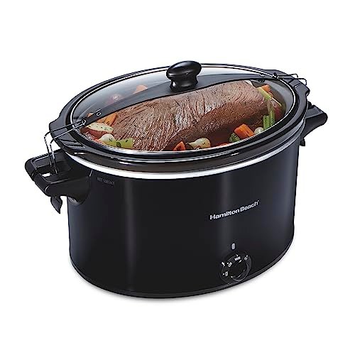 manual slow cooker with locking lid