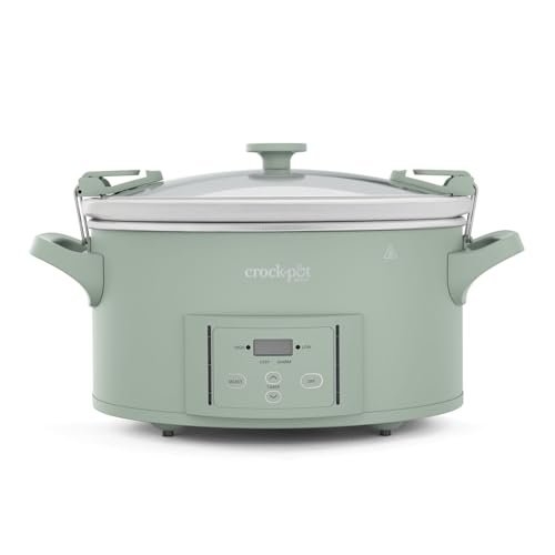 programmable slow cooker with locking lid