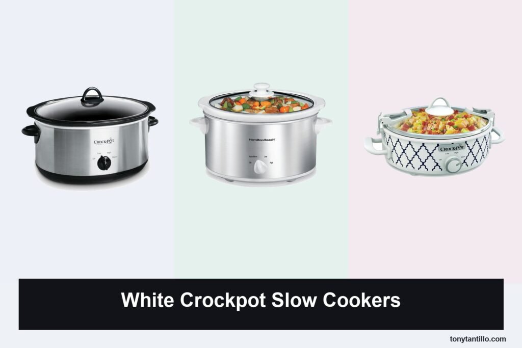 3 Best White Crockpot Slow Cookers in 2026